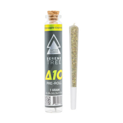 Serene Tree Delta 10 THC Pre Roll - Pineapple Express