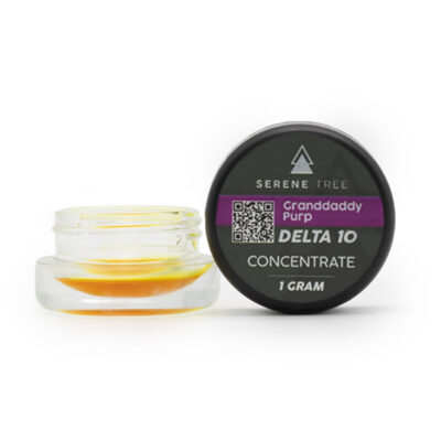 Serene Tree Delta-10 THC Wax Concentrate | Granddaddy Purple Delta 10 wax
