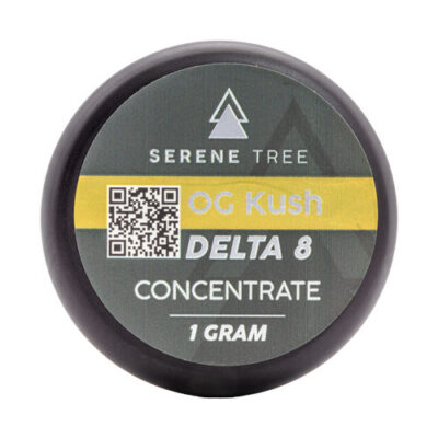 Serene Tree Delta 8 Wax Concentrate - OG Kush strain