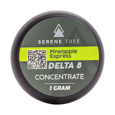 Serene Tree Delta 8 THC Wax Concentrate - Pineapple Express