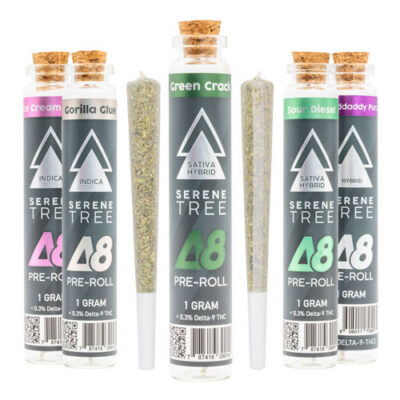 Serene Tree Delta 8 THC Pre Roll - All Strains