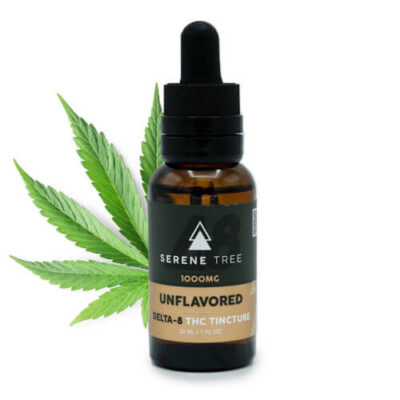 Serene Tree Delta-8 THC Tincture oil - Unflavored