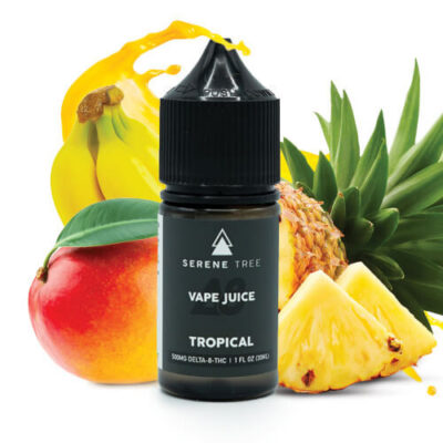 Serene Tree Delta 8 Tropical vape juice - 1200mg