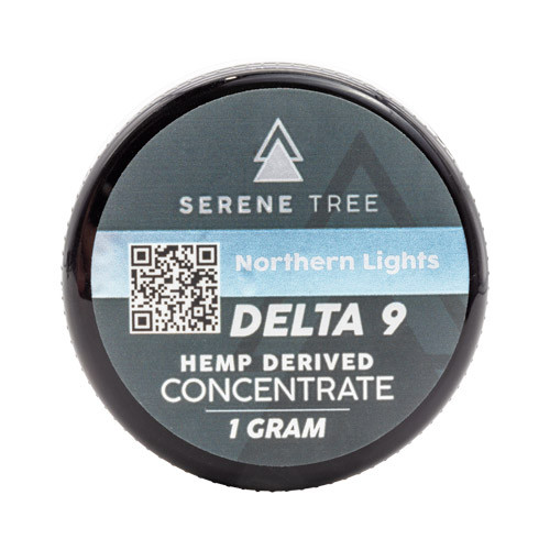 Serene Tree Delta 9 THC Wax Dab Concentrate - Northern Lights strain
