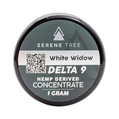 Serene Tree Delta 9 THC Wax Dab Concentrate - White Widow strain