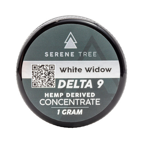 Serene Tree Delta 9 THC Wax Dab Concentrate - White Widow strain