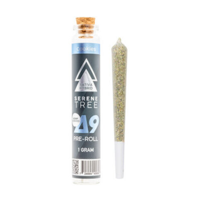 Serene Tree Delta-9 THC pre rolls | Cookies strain