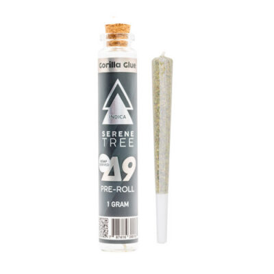 Serene Tree Delta 9 THC Pre Roll | Gorilla Glue strain 1 gram