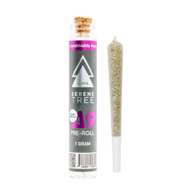 Serene Tree Delta-9 THC Pre Roll | Granddaddy Purp strain