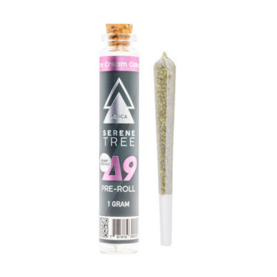 Serene Tree Delta 9 THC Pre Roll | Ice Cream Cake strain