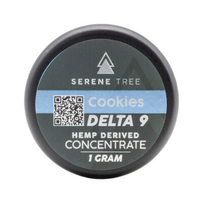Serene Tree Delta 9 THC Wax Concentrate | 1 Gram Cookies strain