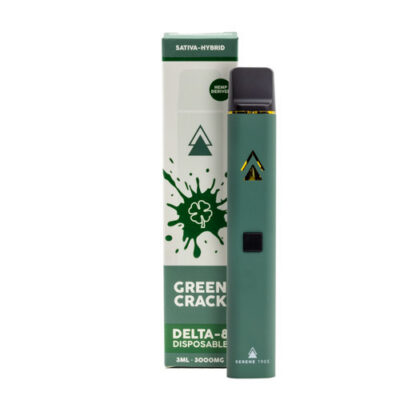 Serene Tree Delta 8 THC Disposable - Green Crack 3000mg potency