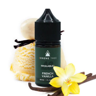 Serene Tree Delta-8 French Vanilla vape juice 500mg