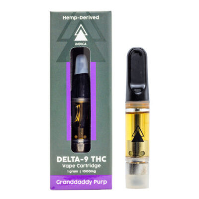 Serene Tree Delta 9 THC Cart | 1 Gram Granddaddy Purp strain