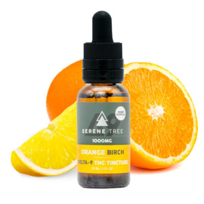 Serene Tree Delta 9 THC tincture | Orange Birch 1000mg