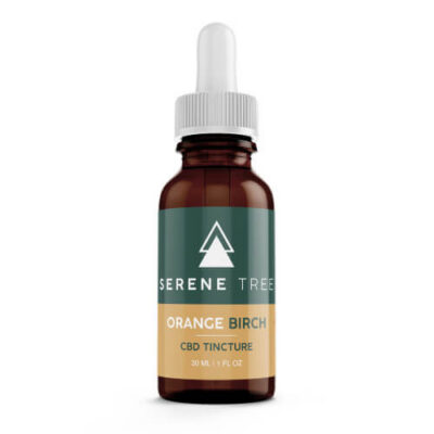 Serene Tree CBD Tincture Orange Birch
