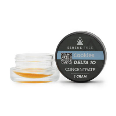 Serene Tree Delta 10 THC Concentrate - 1 Gram -Cookies