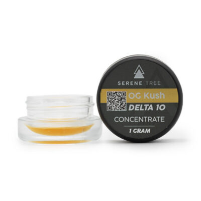 Serene Tree Delta 10 THC Concentrate - 1 Gram -OG Kush
