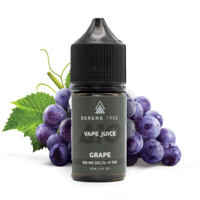 Serene Tree Delta-10 THC Grape vape juice