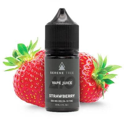 Serene Tree Strawberry Delta-10 THC vape juice