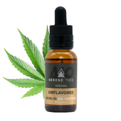 unflavored Delta-10 THC tincture oil by Serene Tree