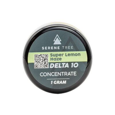 Serene Tree Delta-10 THC wax concentrate | Super Lemon Haze