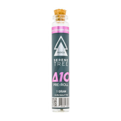 Serene Tree Delta-10 THC pre roll | Ice Cream Cake strain