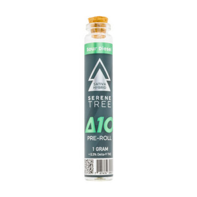 Serene Tree Delta-10 THC pre roll | Sour Diesel strain