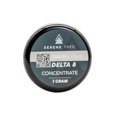 Serene Tree Delta-8 THC wax concentrate | Gorilla Glue strain