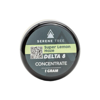 Serene Tree Delta-8 THC wax concentrate | Super Lemon Haze strain