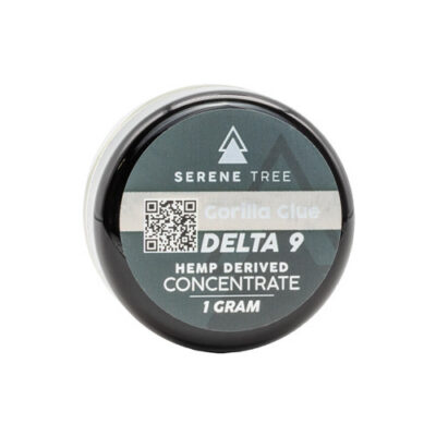 Serene Tree Delta-9 THC wax concentrate | Gorilla Glue strain