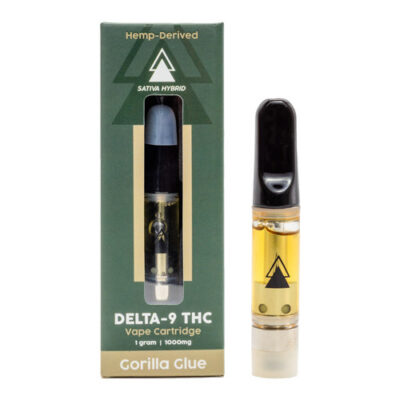 Serene Tree Delta 9 THC vape cart | Gorilla Glue indica 1000mg