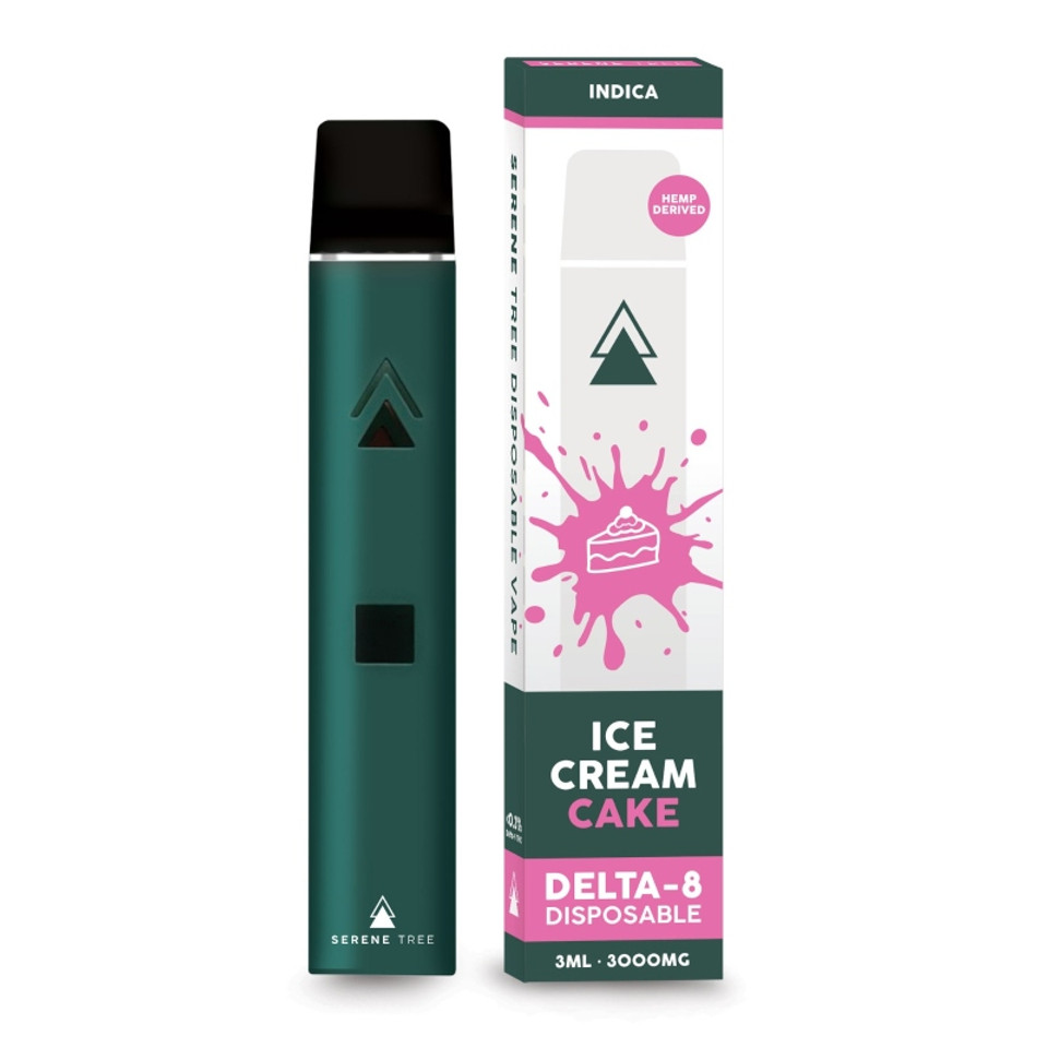Delta 8 Ice Cream Cake THC Vape Disposable
